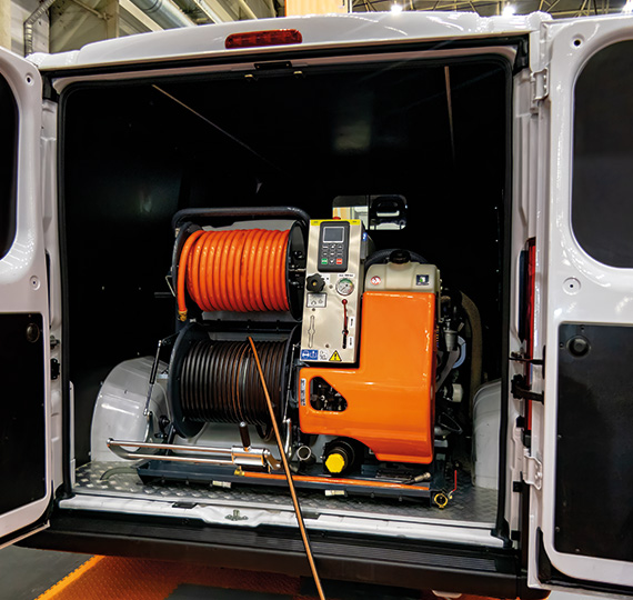 Une machine BIC qui permet de réaliser des diagnostics précis et de mesurer l'état des canalisations à Beauvais.